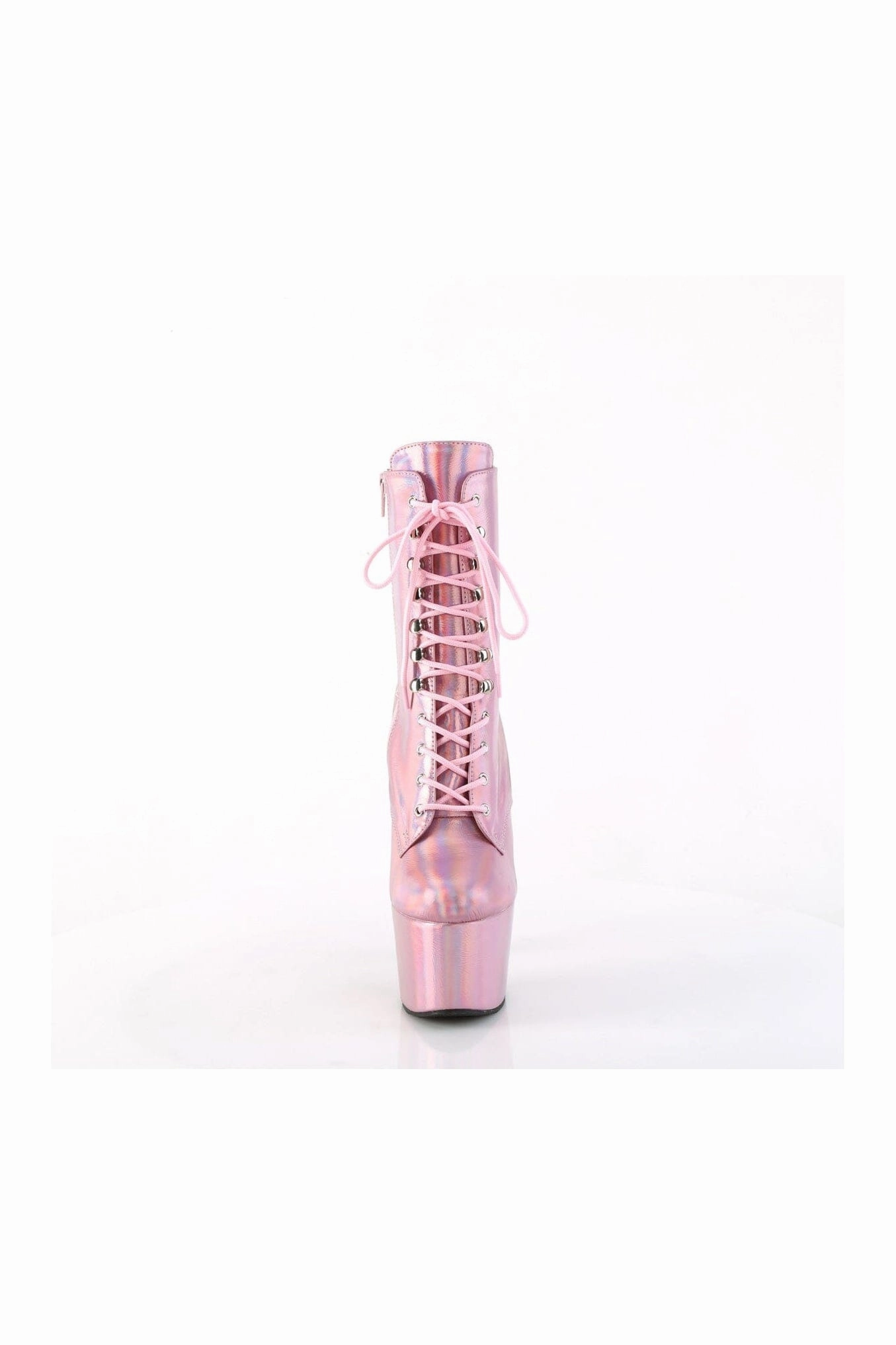 ADORE-1020HG Pink Hologram Ankle Boot