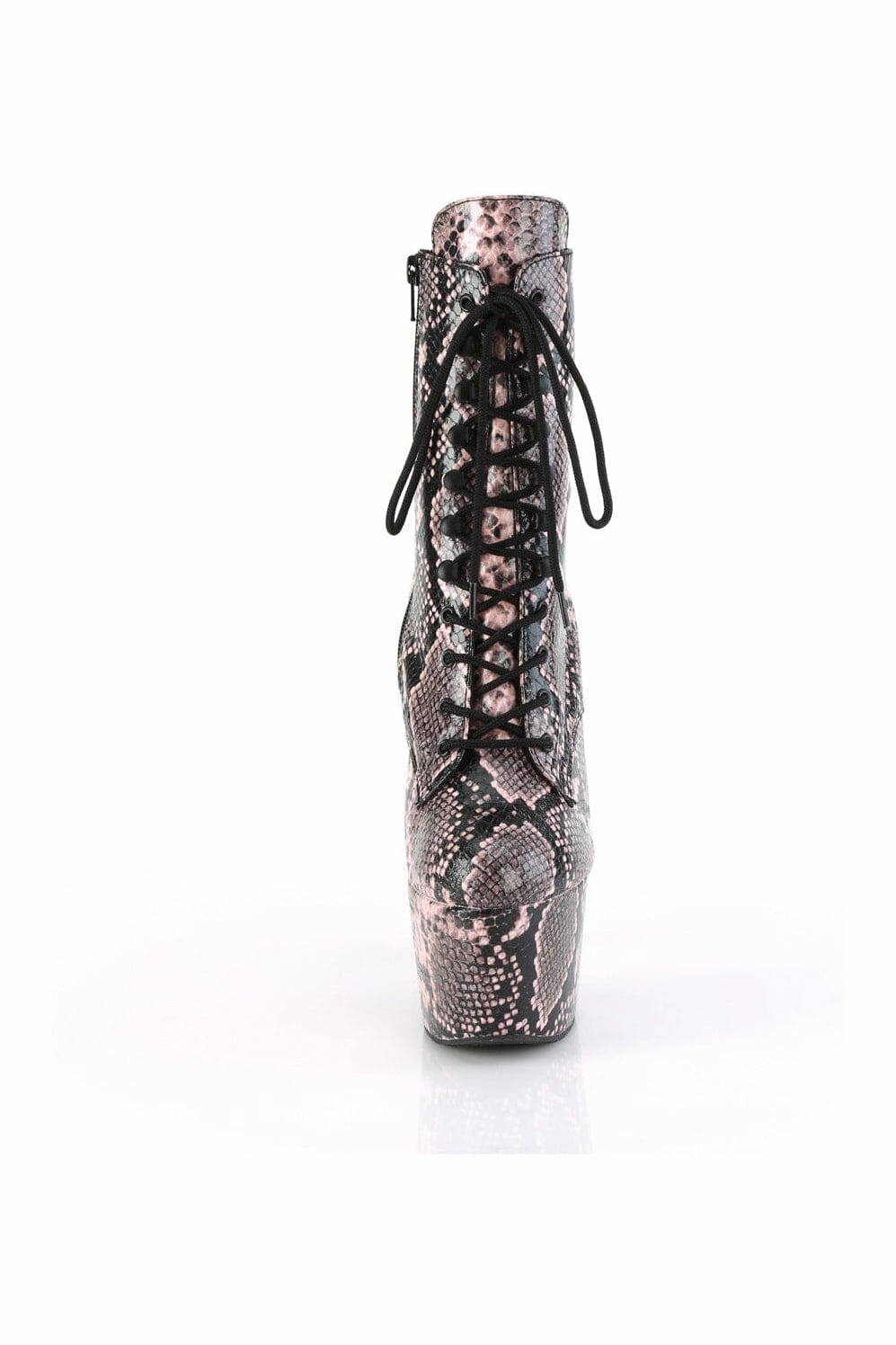 ADORE-1020SPWR Pink Faux Leather Knee Boot