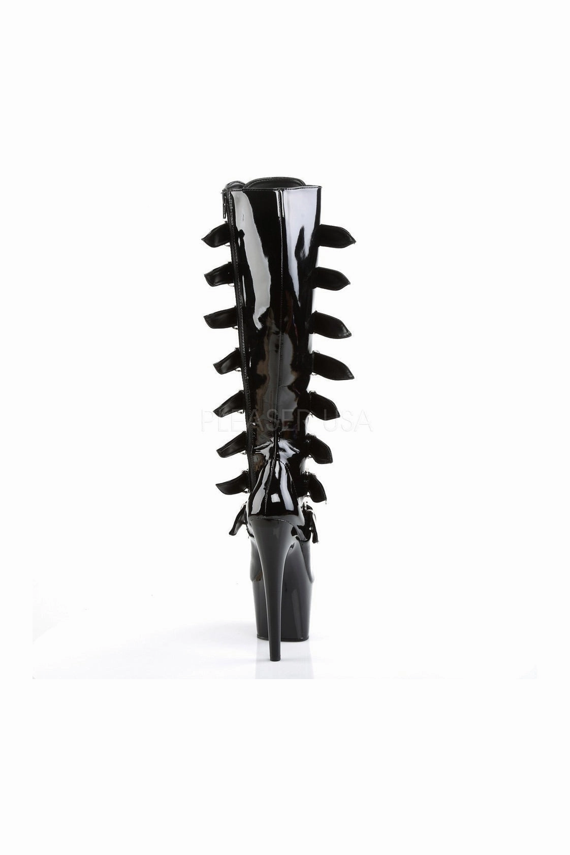 ADORE-2043 Platform Boot  | Black Patent