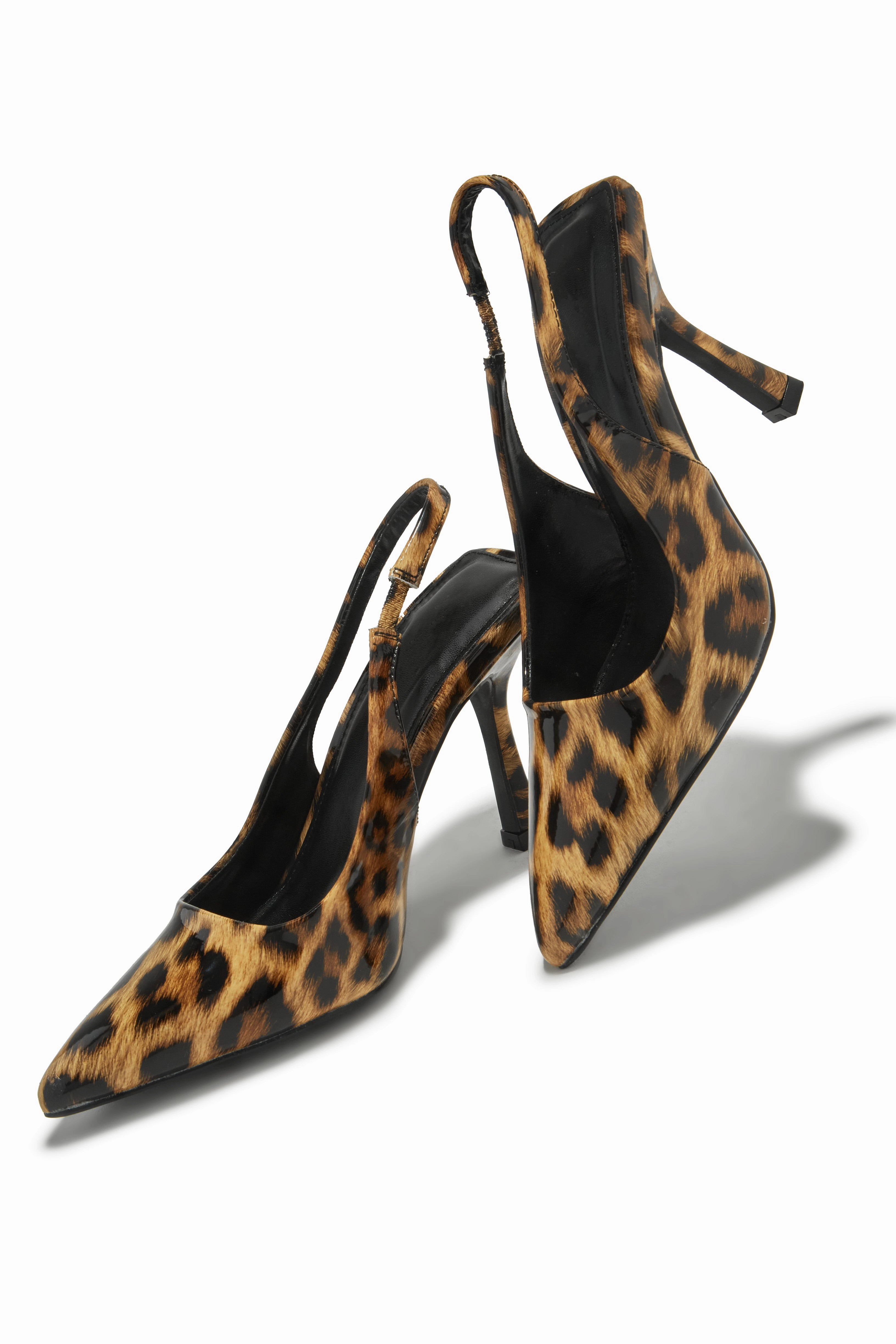 Alisson Slingback Pumps - Leopard