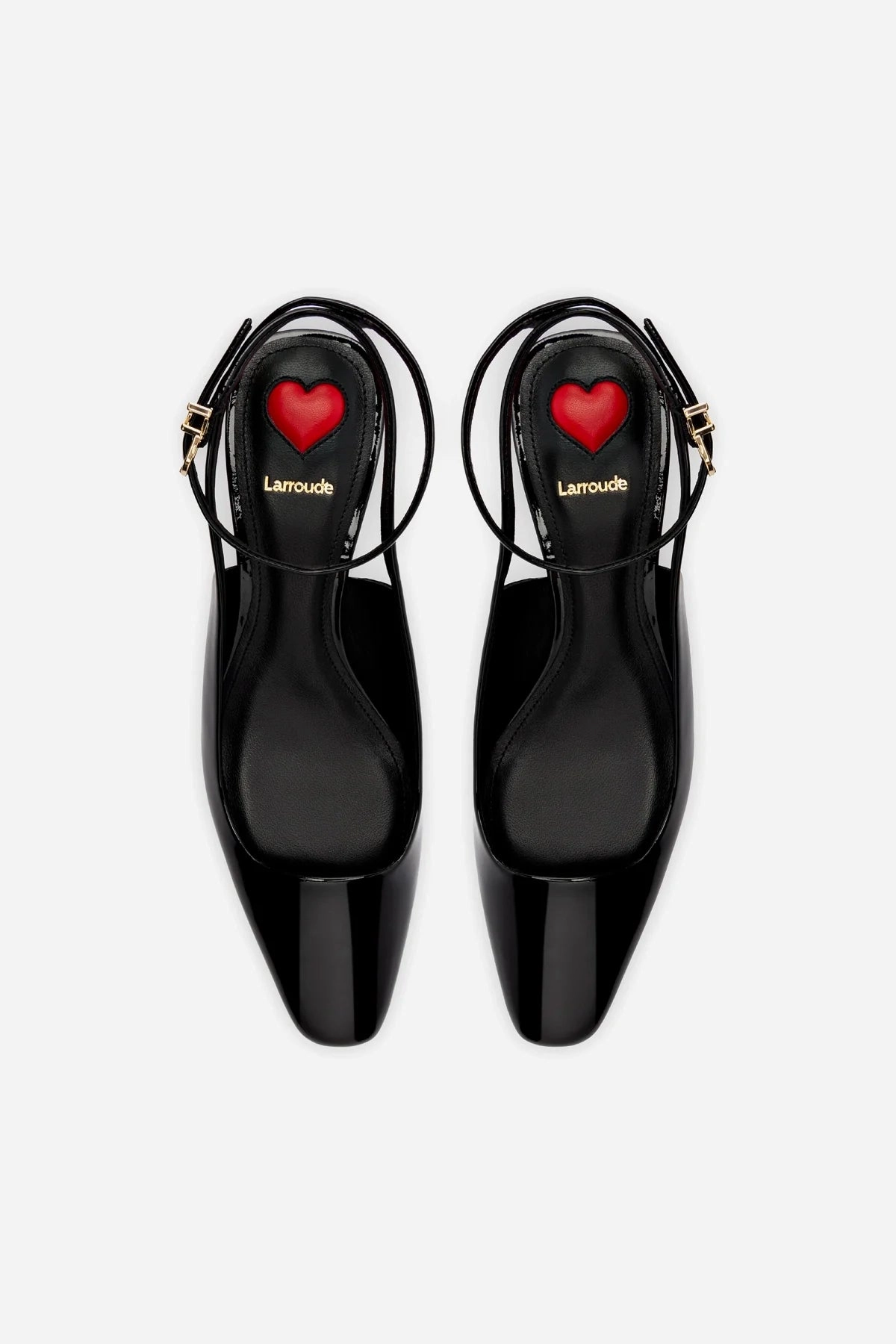 Amal Pump In Black Patent Leather