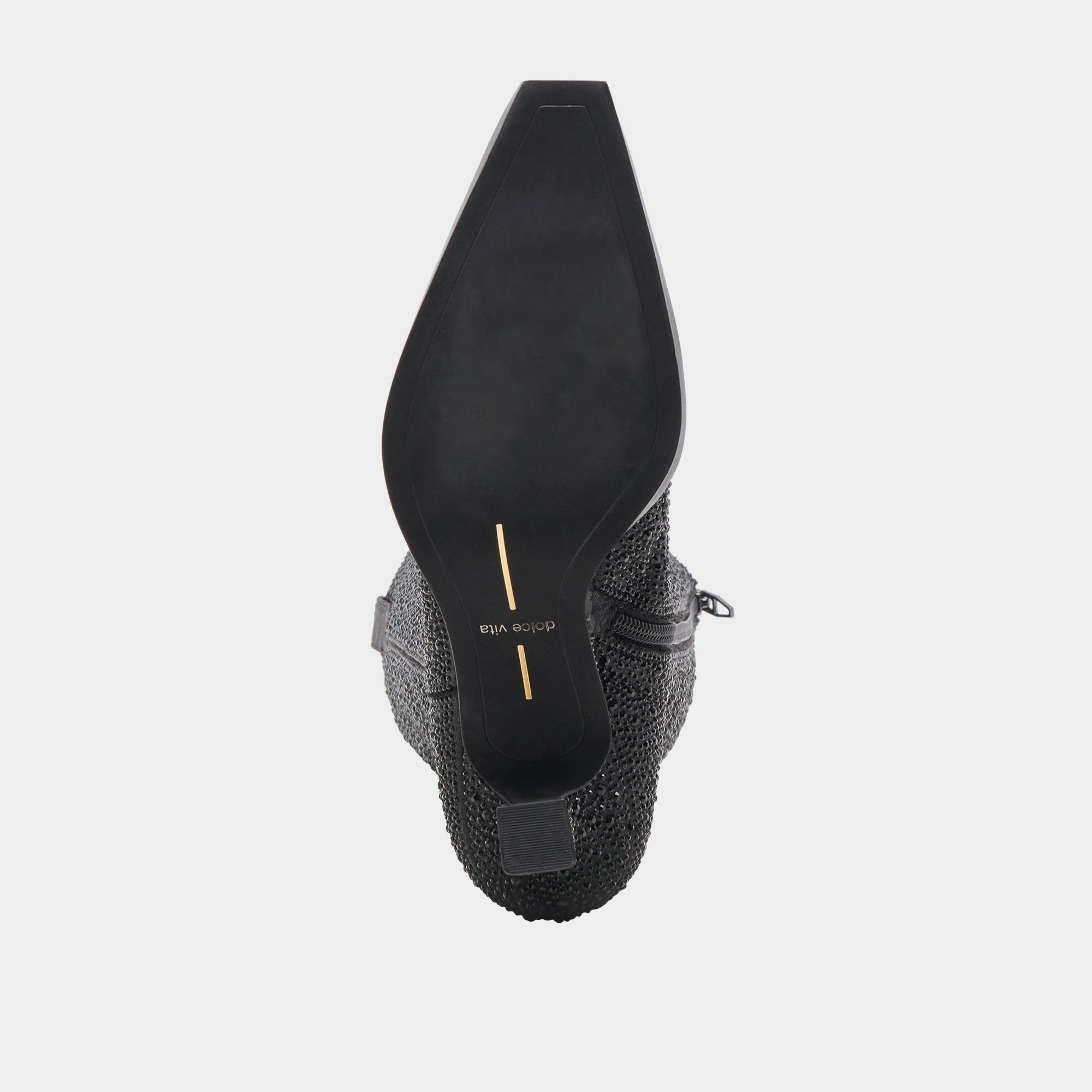 ARIANA CRYSTAL BOOTS BLACK METALLIC CRYSTAL