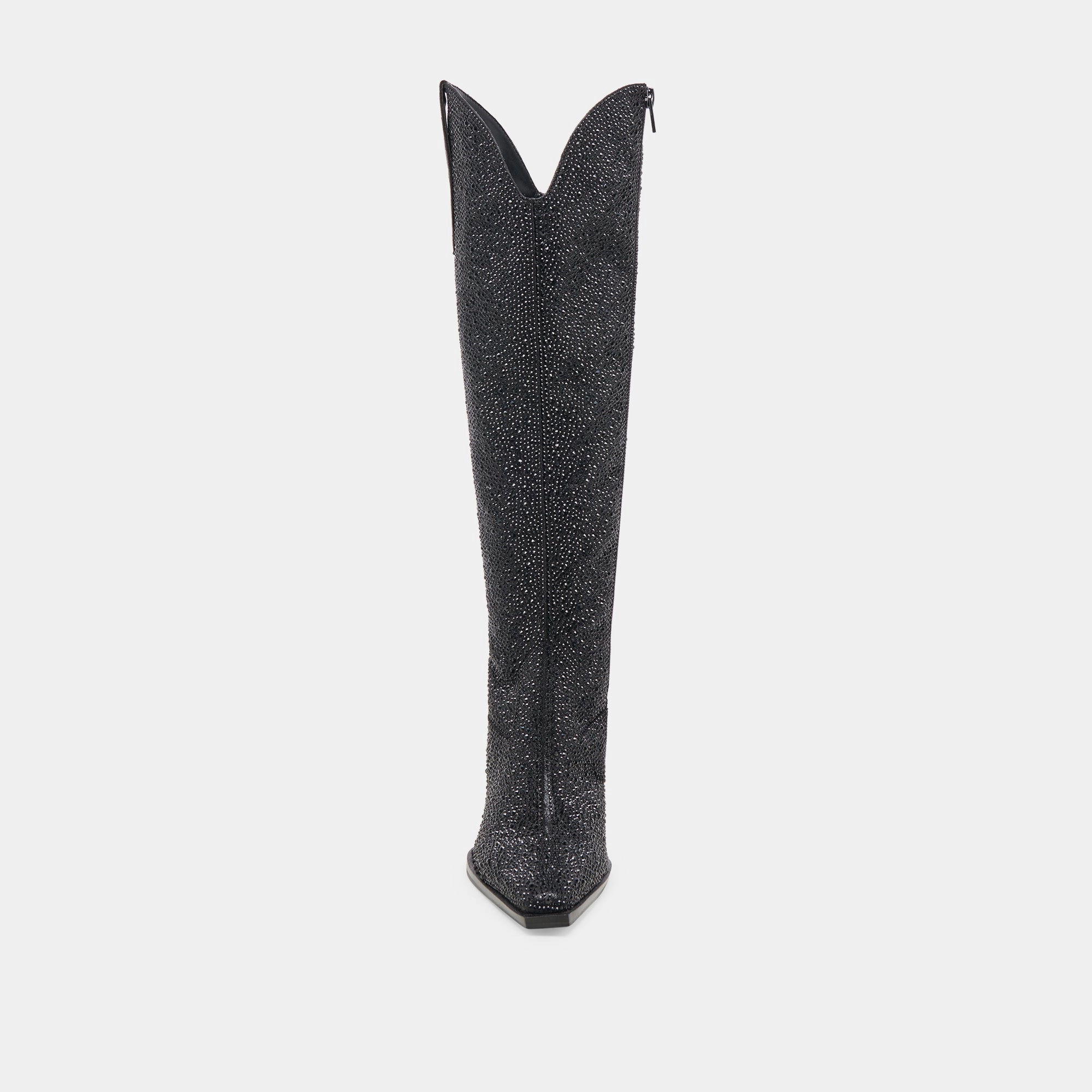 ARIANA CRYSTAL BOOTS BLACK METALLIC CRYSTAL