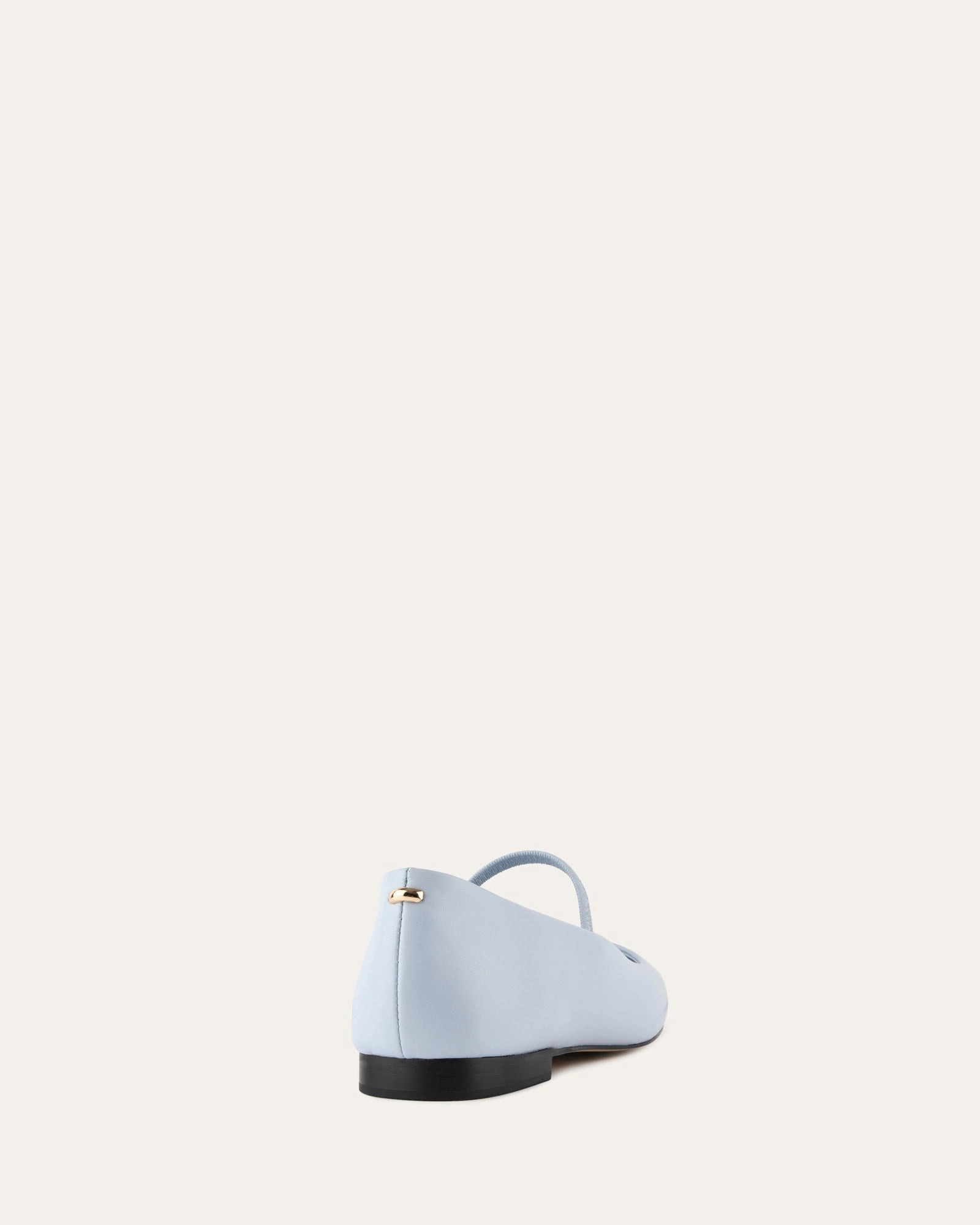 AVERY CASUAL FLATS MIST BLUE LEATHER