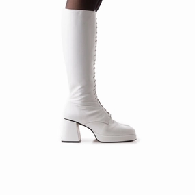 Bayonne White Leather