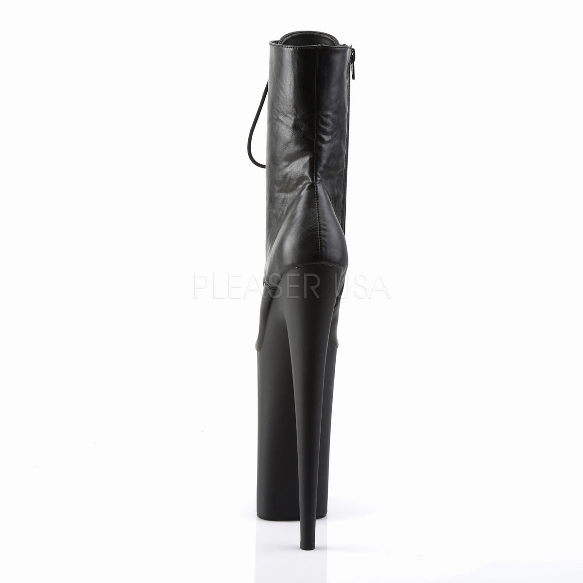 BEYOND-1020  Black Faux Leather/Black Matte