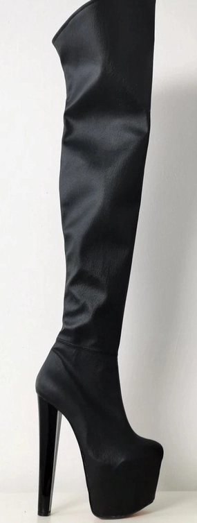 Black Over The Knee Boots