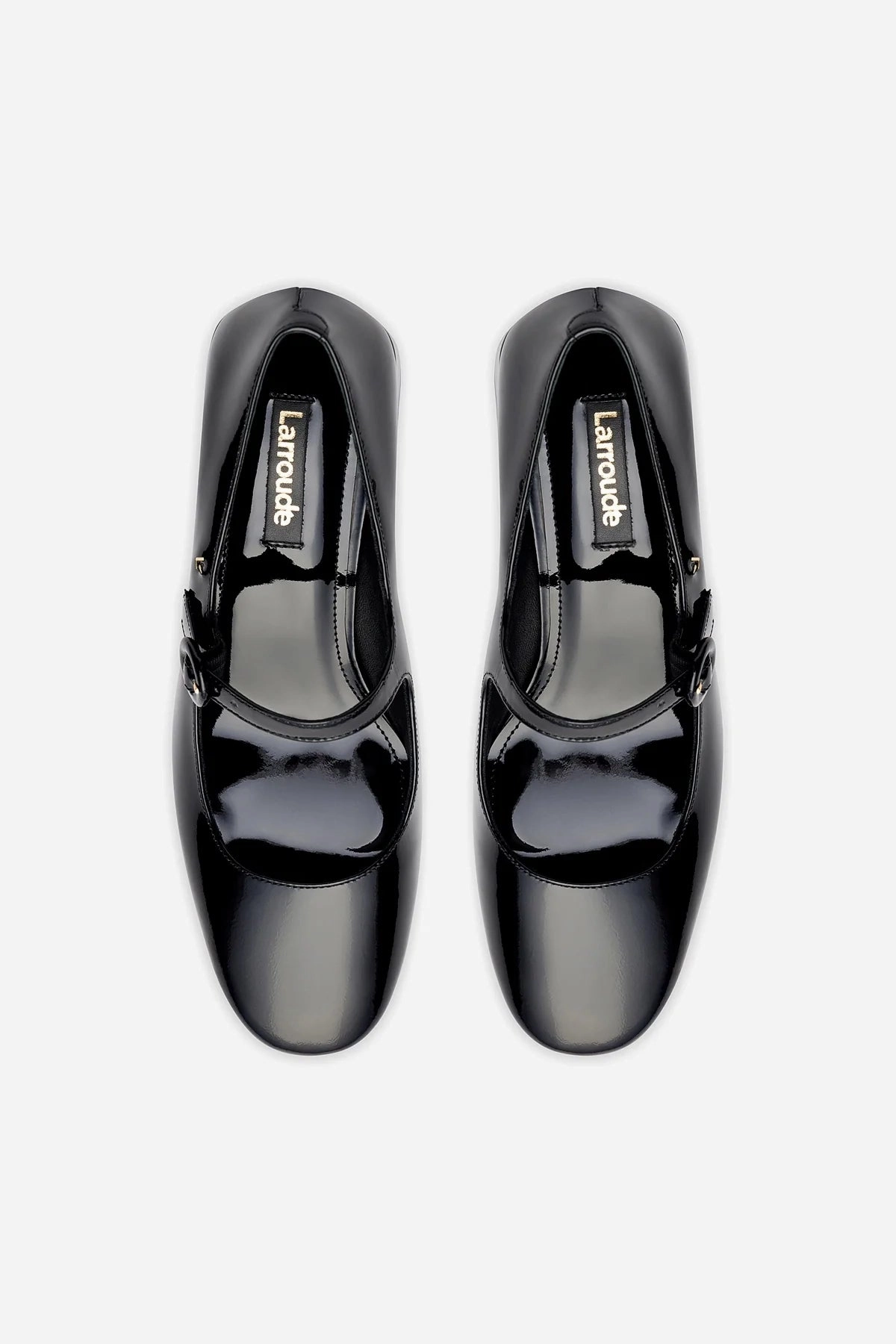 Blair Block Pump In Black Patent