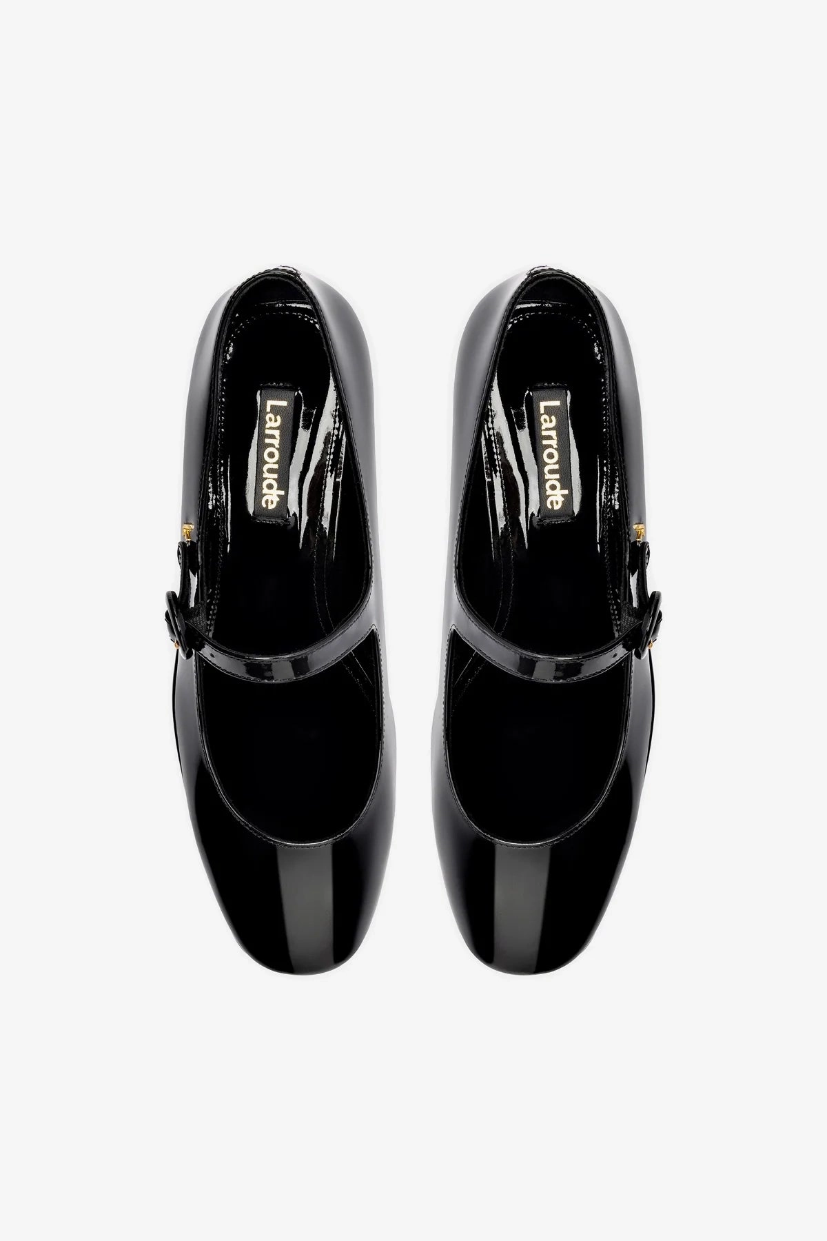 Blair Flatform In Black Patent Leather