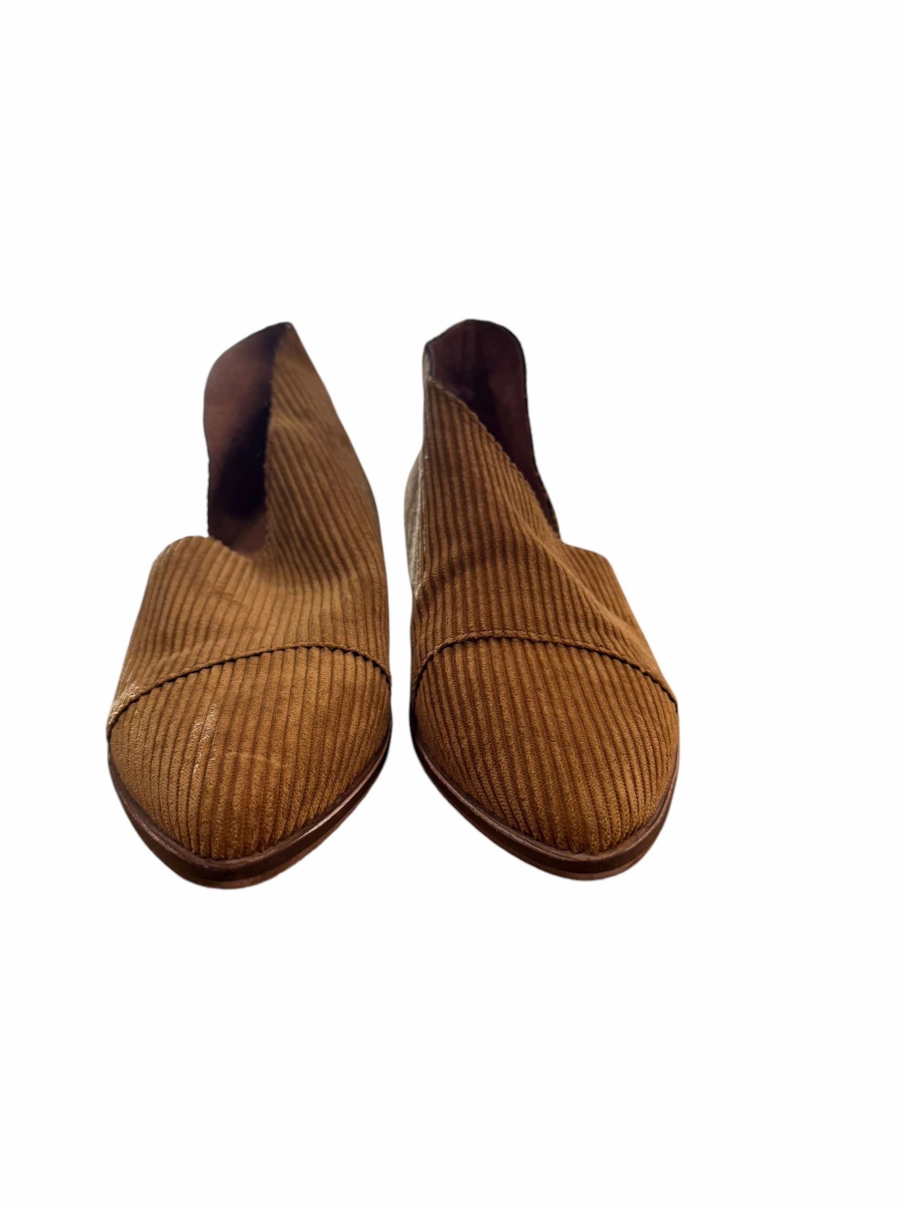 Boots Ankle Flats By Free People In Brown, Size: 8