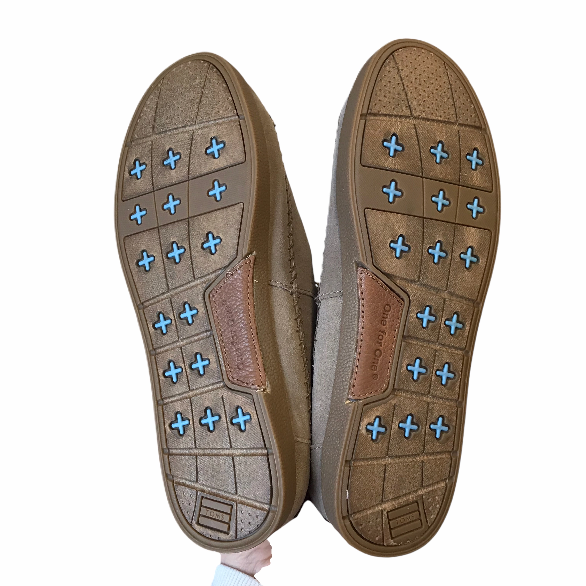 Boots Ankle Flats By Toms In Tan, Size: 8