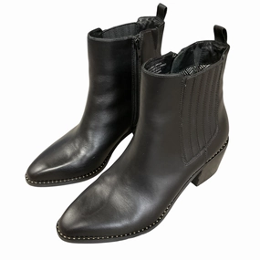 Boots Ankle Heels By Cmb In Black, Size: 9