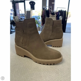 Boots Ankle Heels By Dolce Vita In Tan, Size: 7