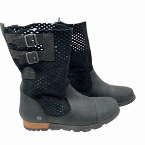 Boots Ankle Heels By Sorel In Black, Size: 9.5