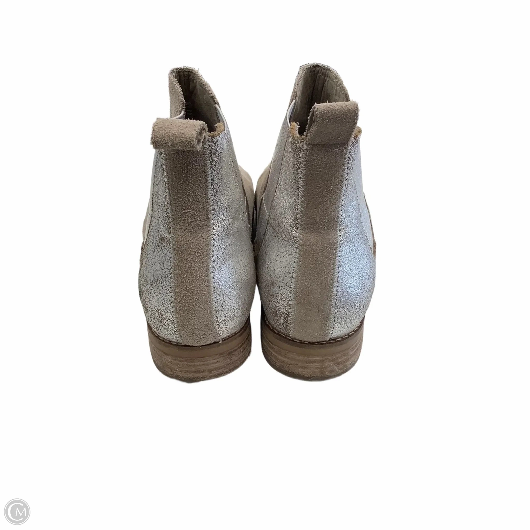 Boots Ankle Heels By Toms In Tan, Size: 9.5
