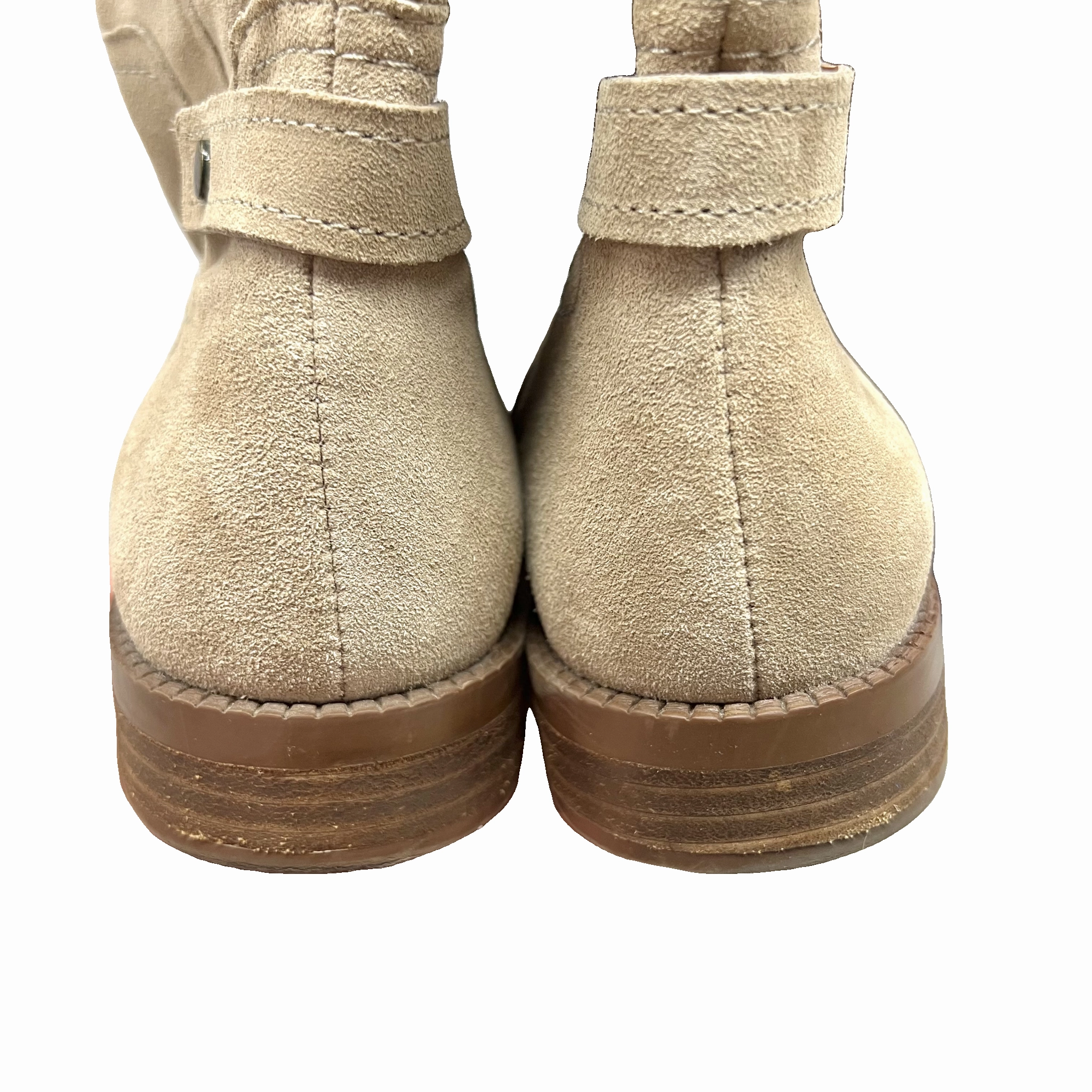 Boots Knee Flats By Franco Sarto In Tan, Size: 8