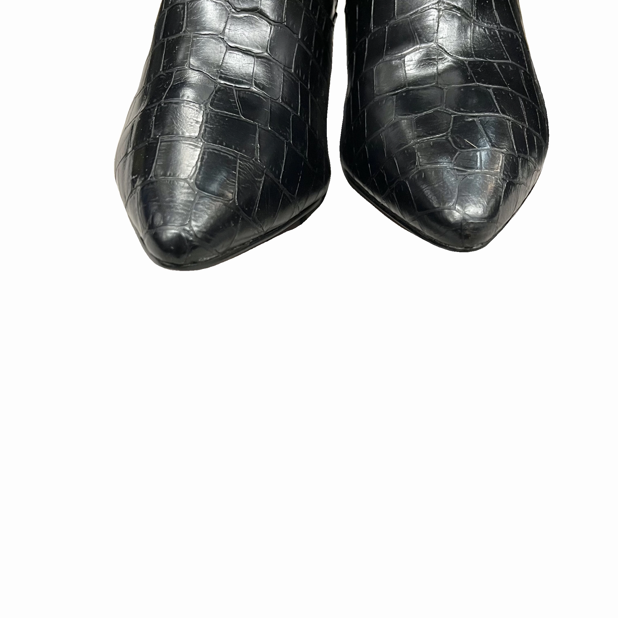 Boots Knee Heels By Express In Black, Size: 6
