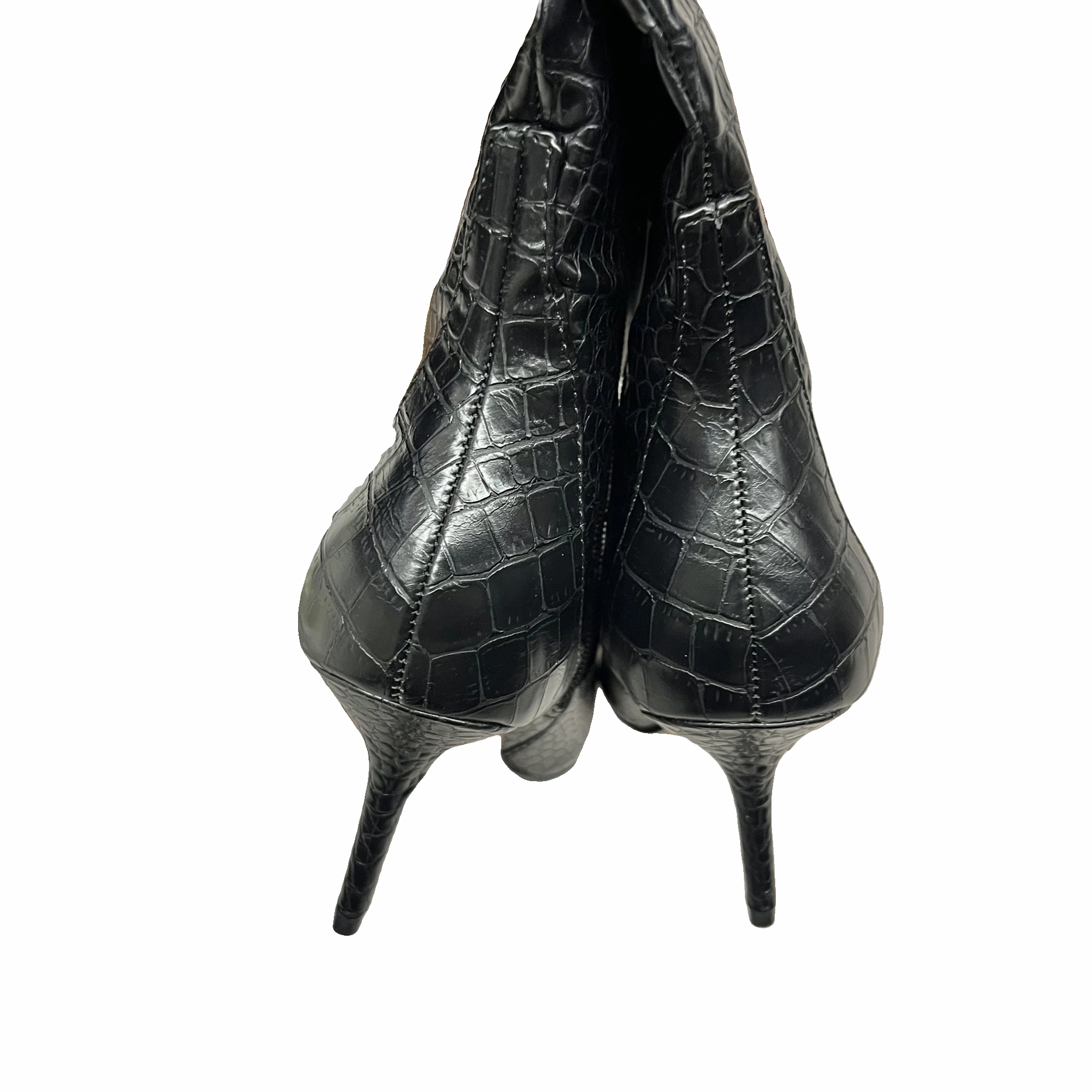 Boots Knee Heels By Express In Black, Size: 6