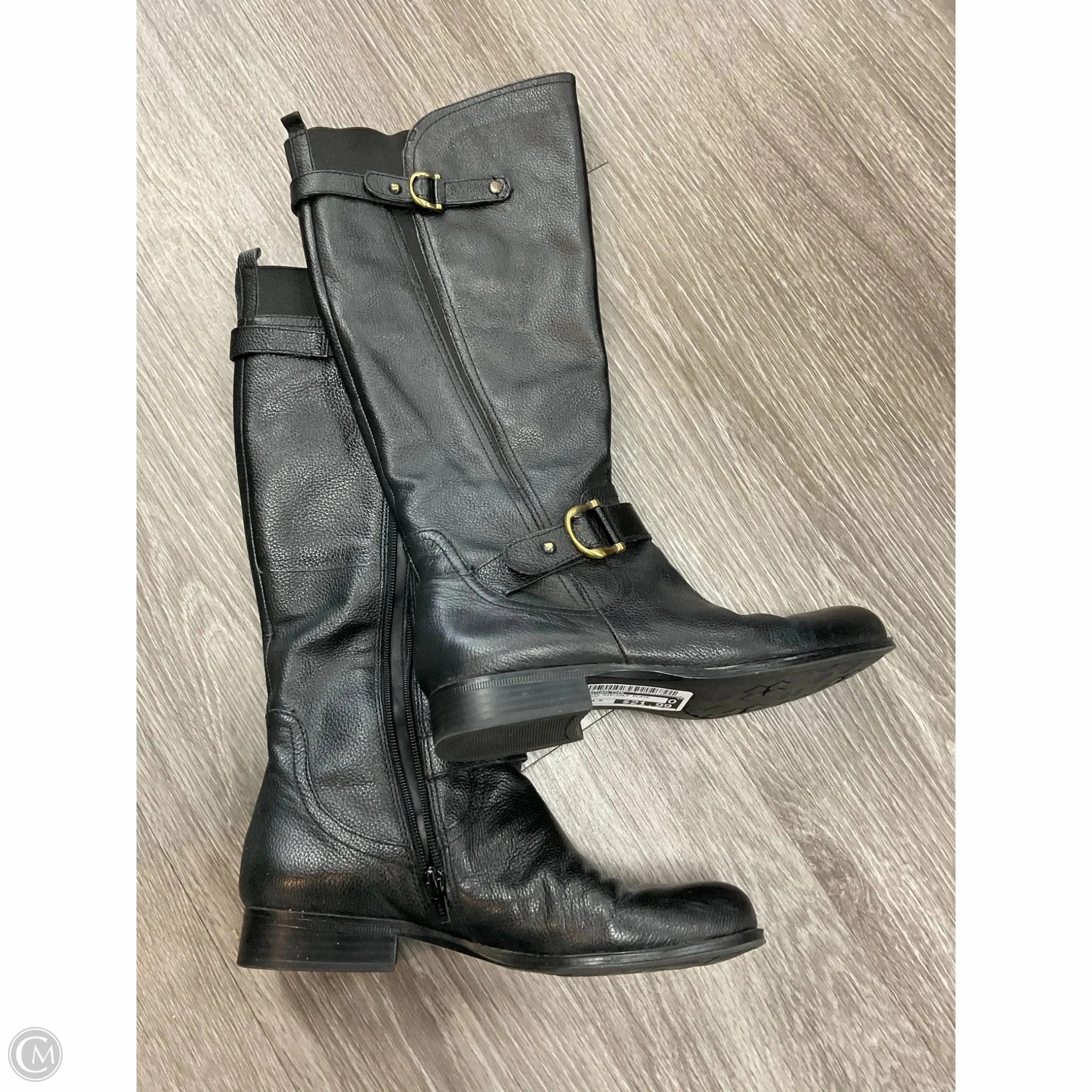 Boots Mid-calf Flats By Naturalizer In Black, Size: 8.5