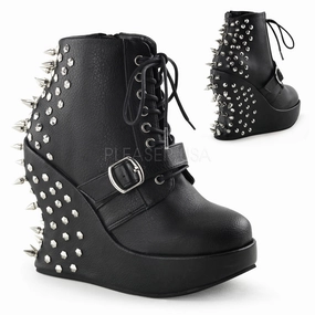BRAVO-23  Black Vegan Leather