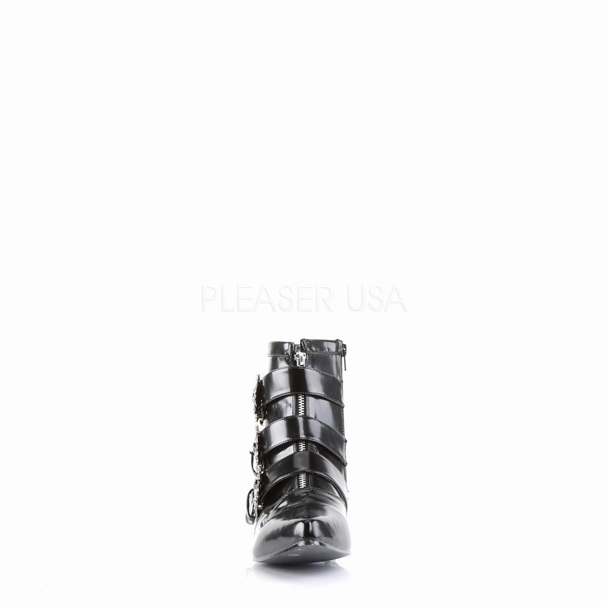 BROGUE-06  Black Nappa Vegan Leather