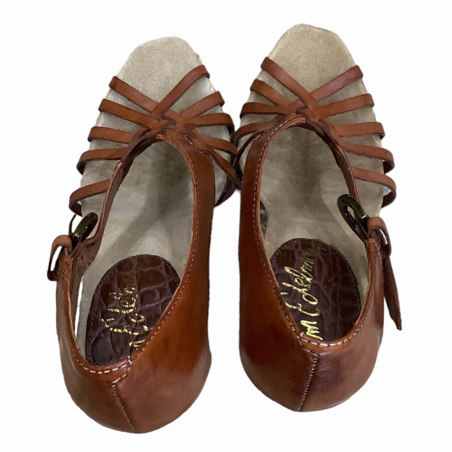 Brown Shoes Heels Block Sam Edelman, Size 7