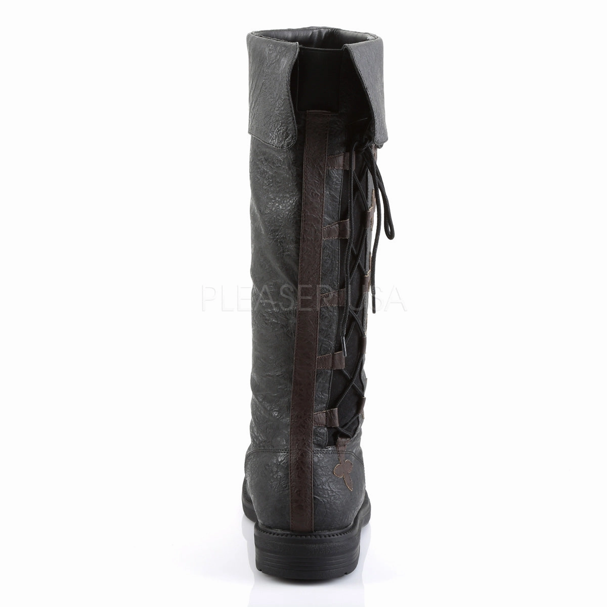 CAPTAIN-110 Black PU Brown