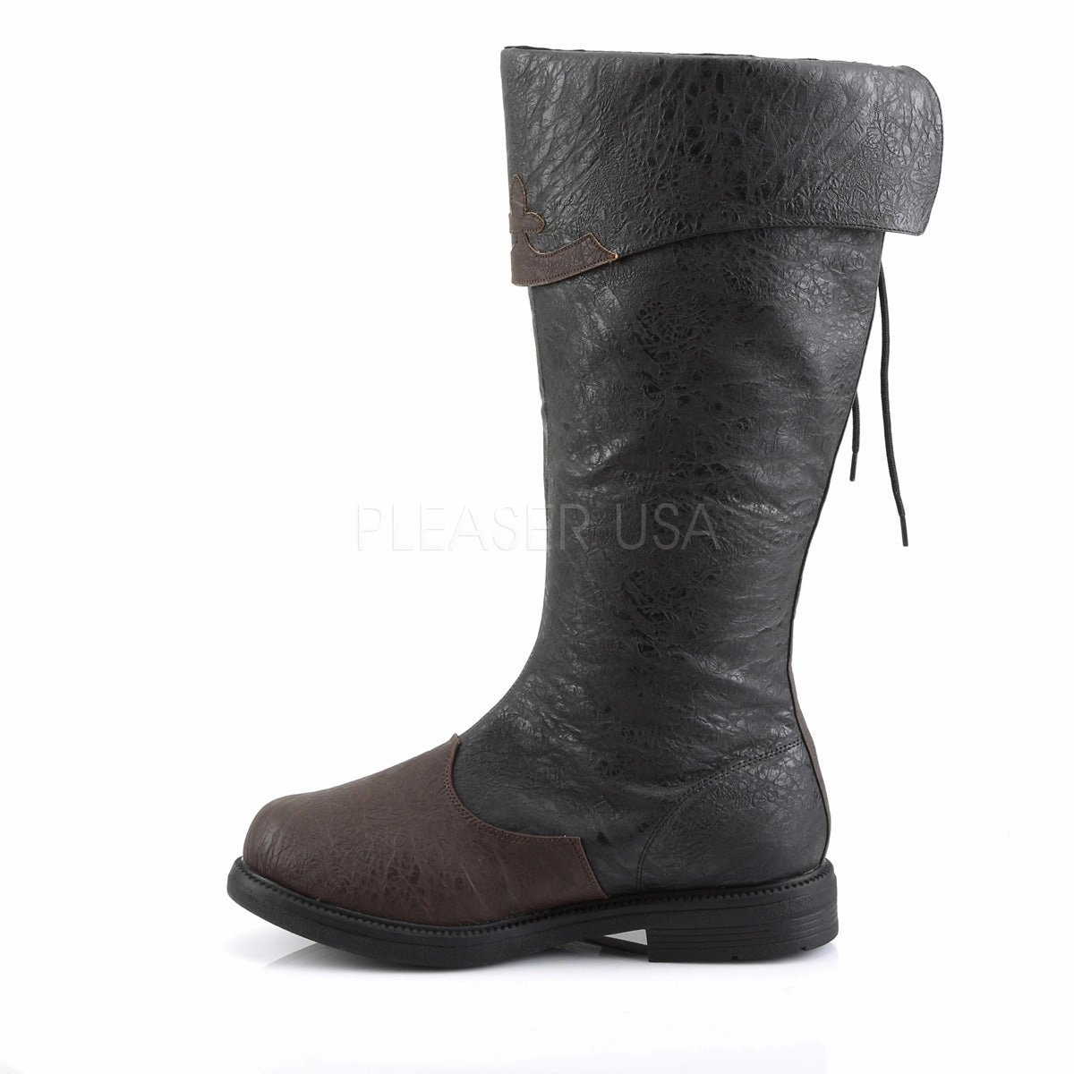 CAPTAIN-110 Black PU Brown