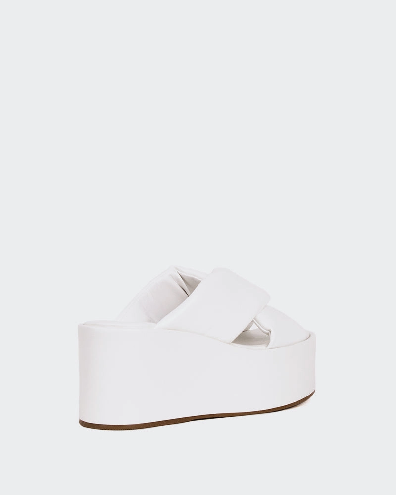 Casa White Leather