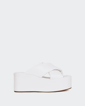 Casa White Leather