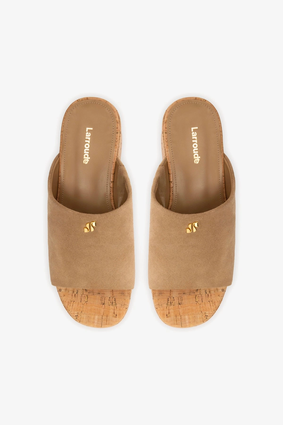 Charli Mule In Peanut Suede
