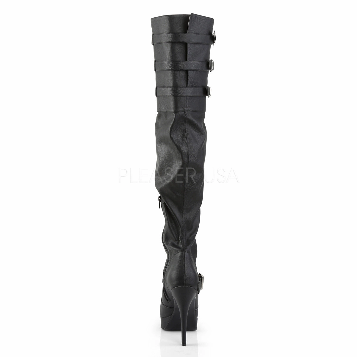 CHLOE-308  Black Faux Leather