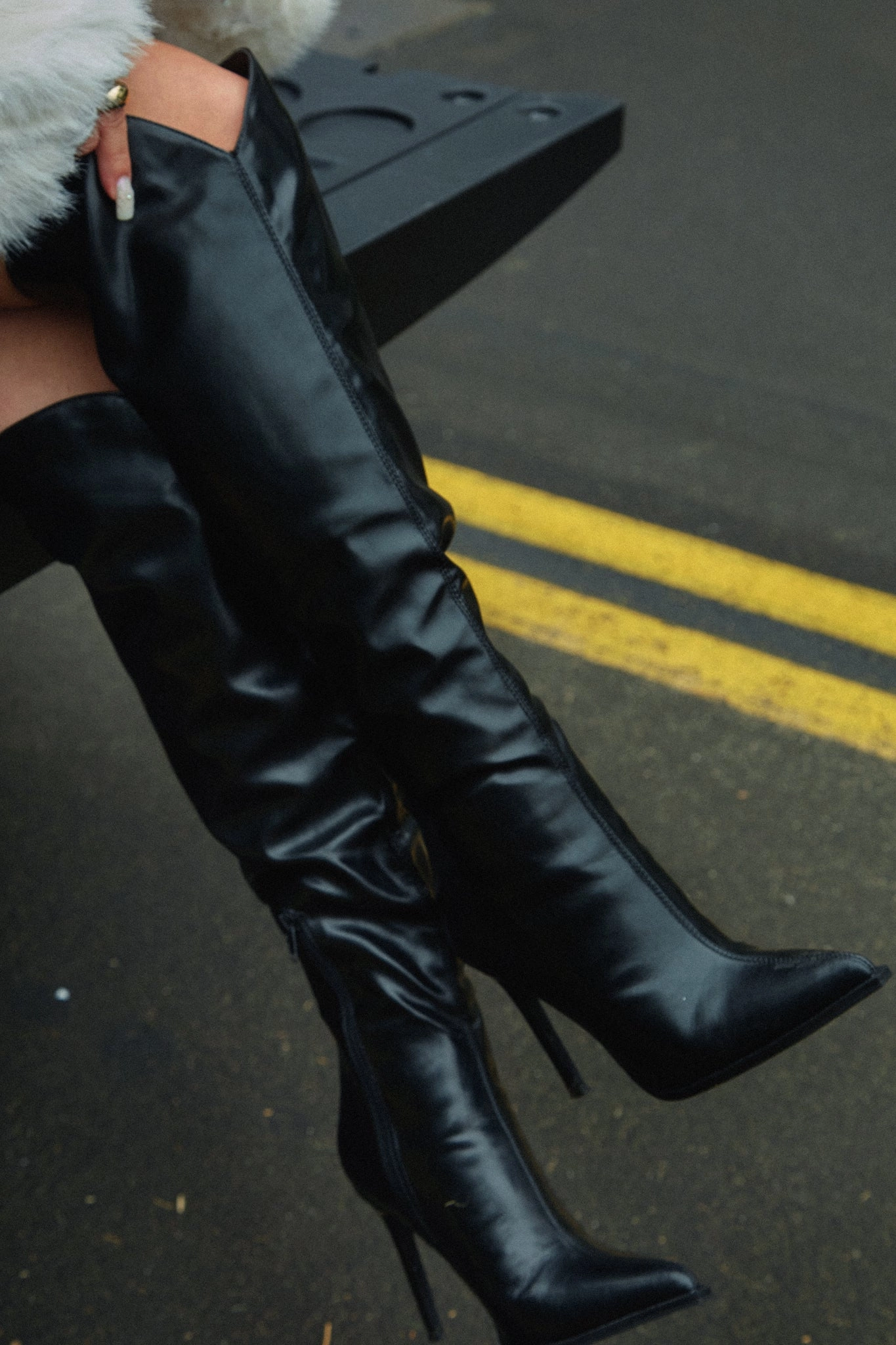 Dakota High Heel Boots - Black