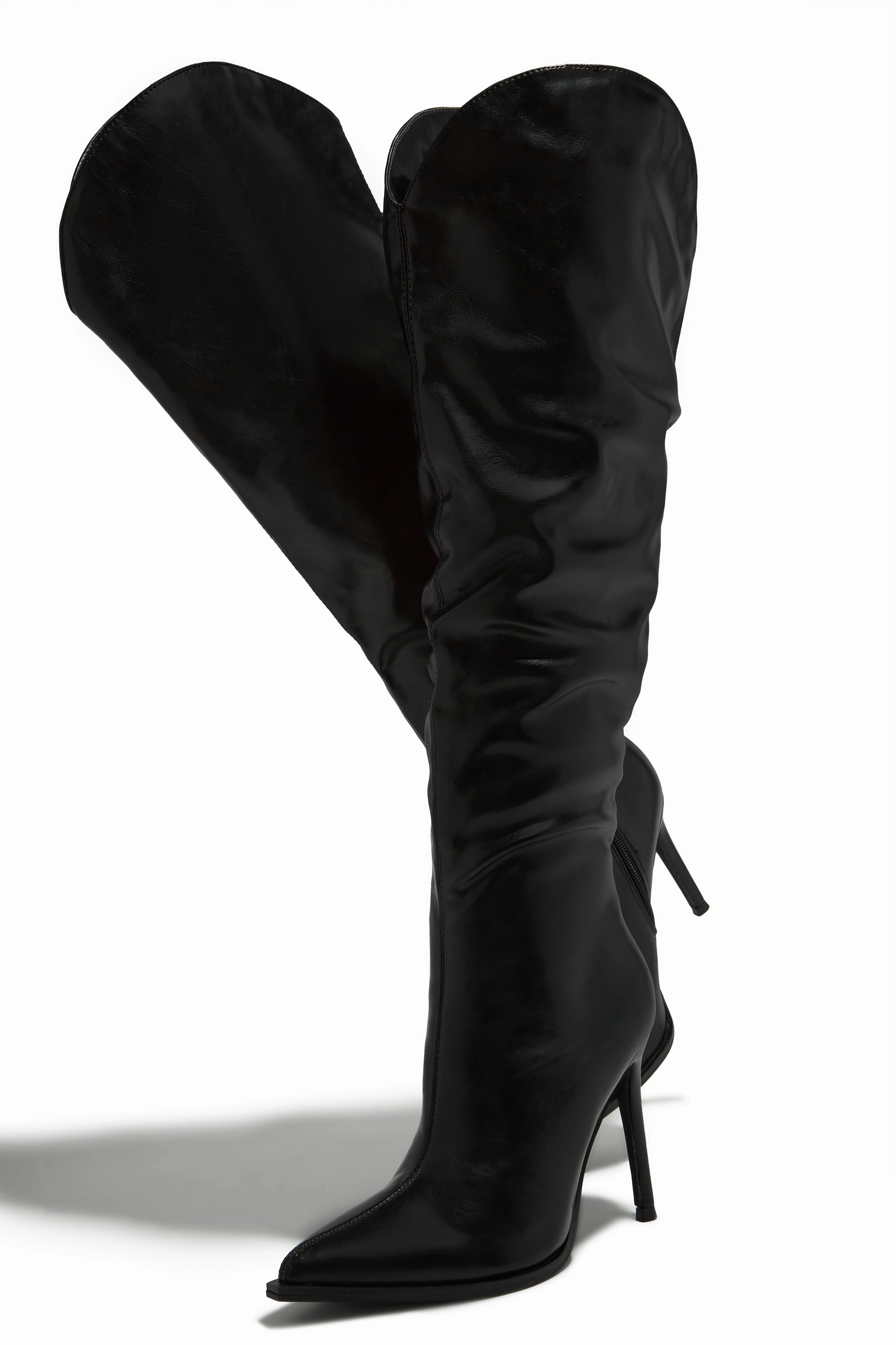 Dakota High Heel Boots - Black