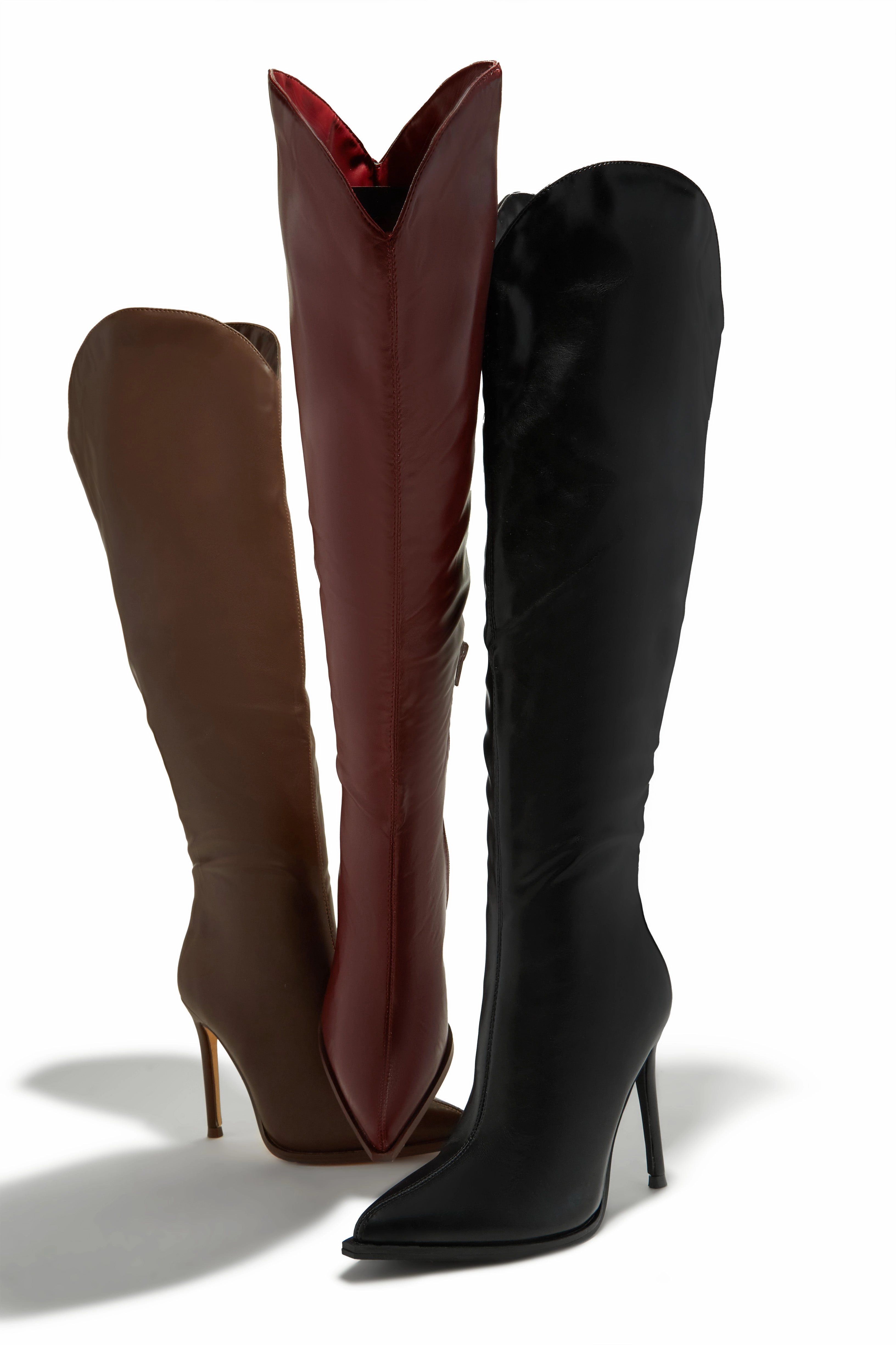 Dakota High Heel Boots - Black