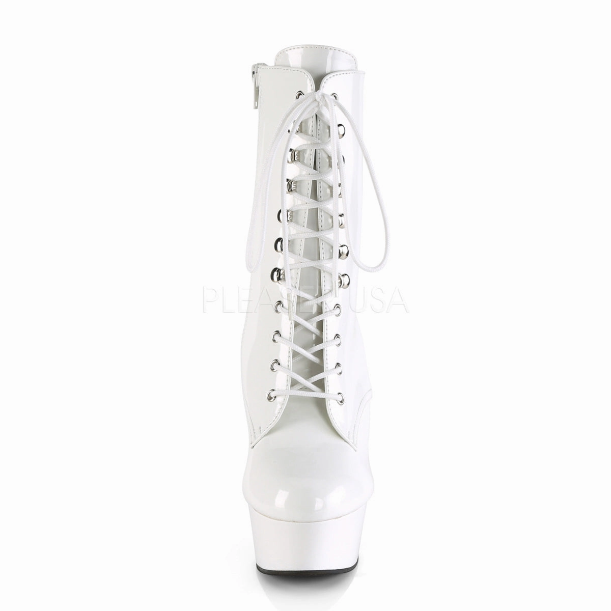 DELIGHT-1020  White Patent/White