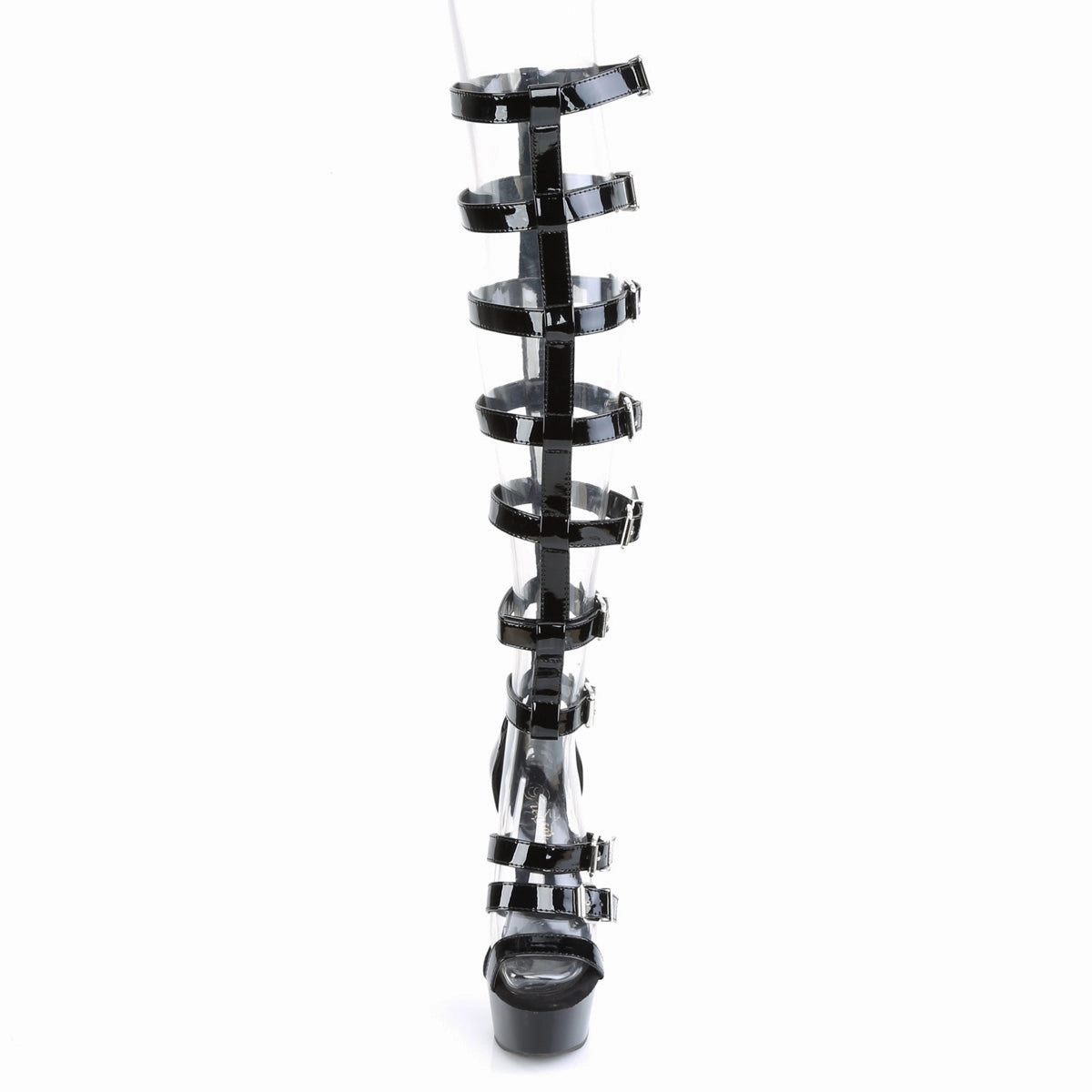 DELIGHT-600-46  Black Patent/Black