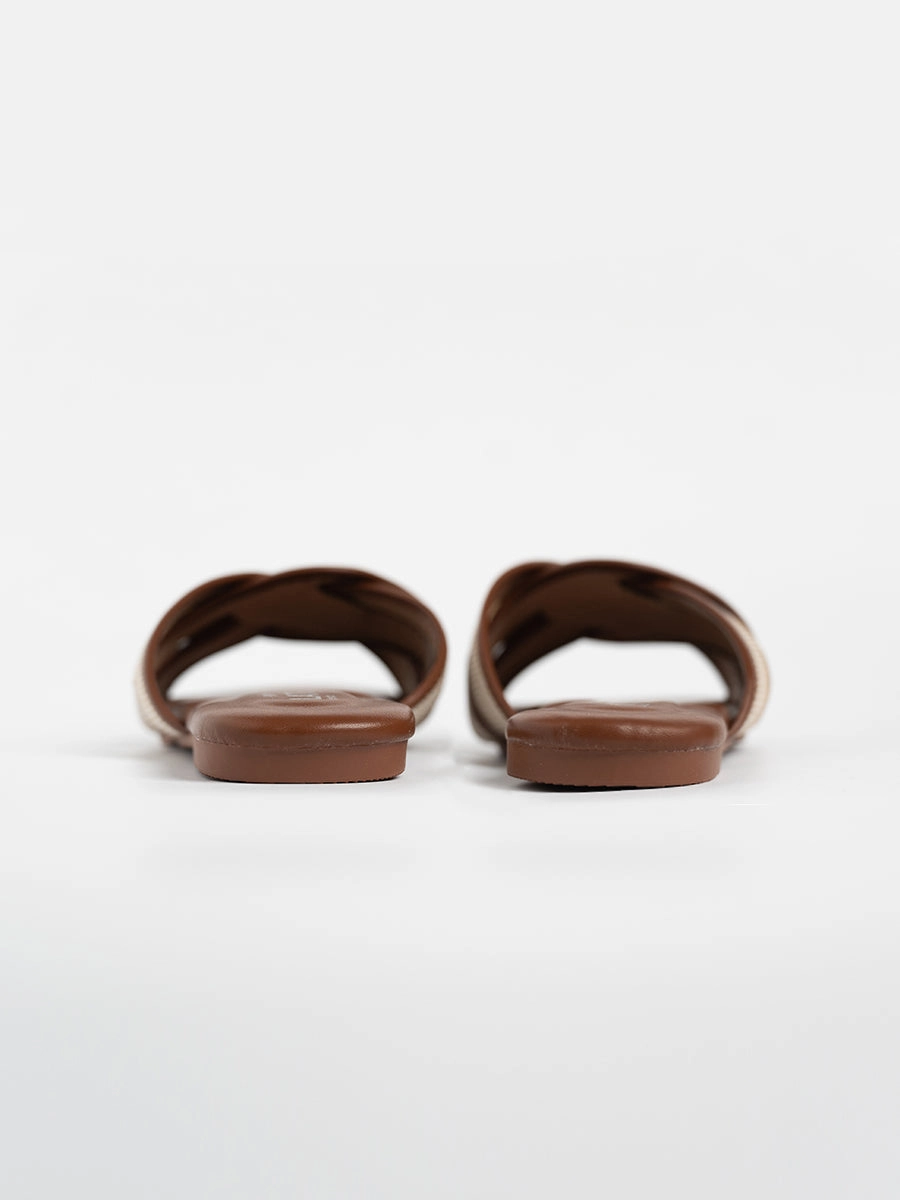 Elena Cross Jute Sandals