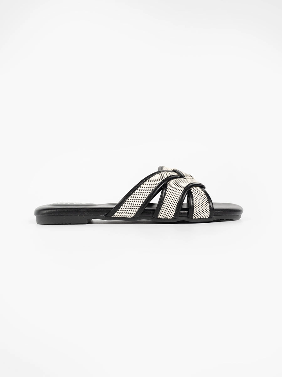 Elena Cross Jute Sandals
