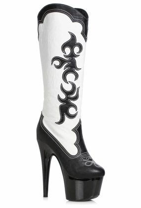 Ellie 709-CHARLIE 7" Cowgirl Knee Boot
