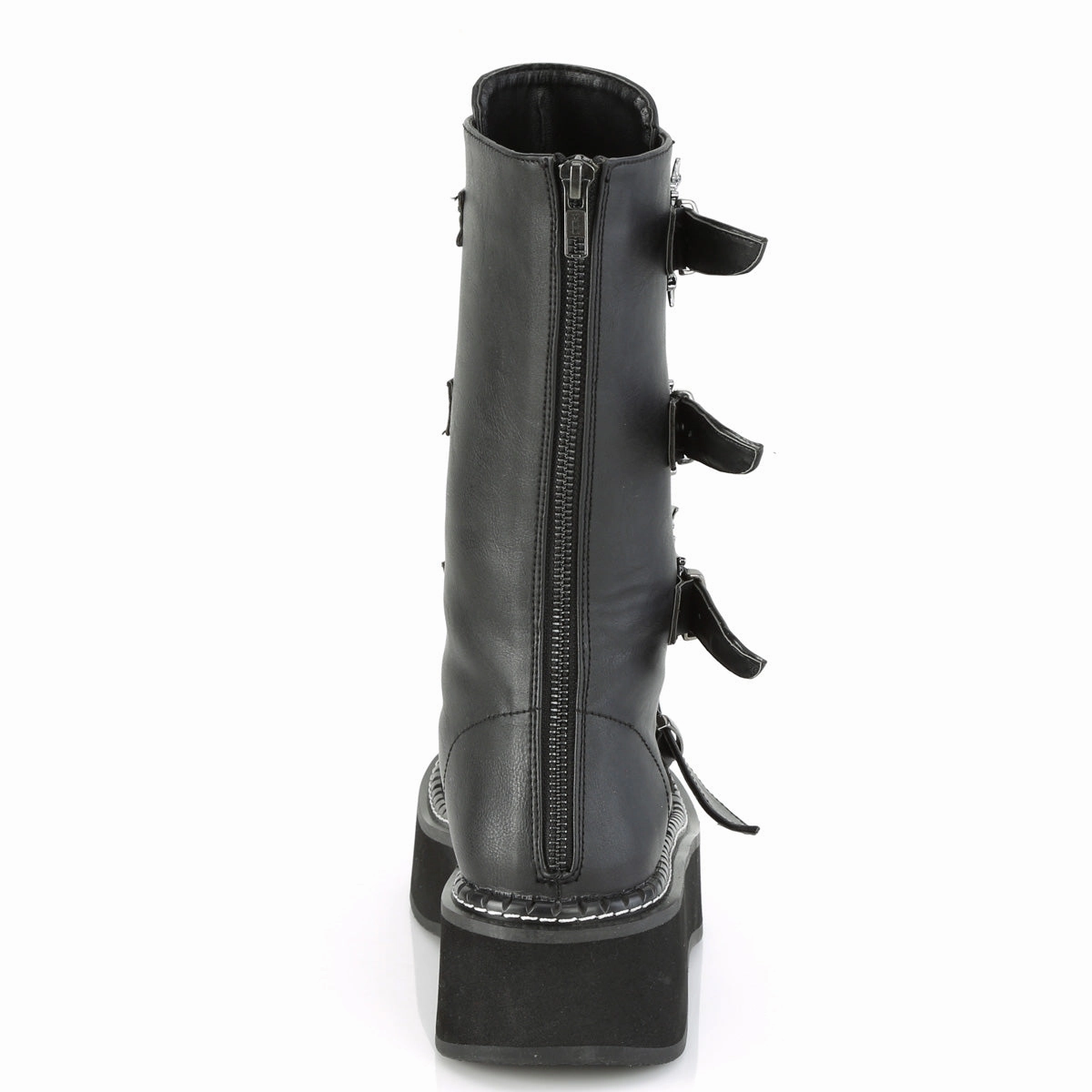 EMILY-322  Black Vegan Leather