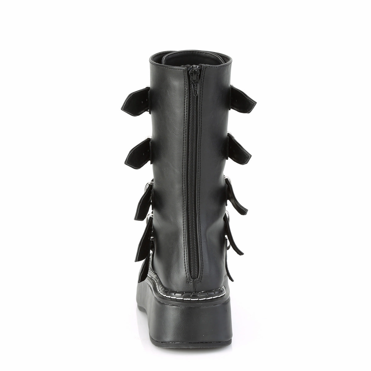 EMILY-330  Black Vegan Leather