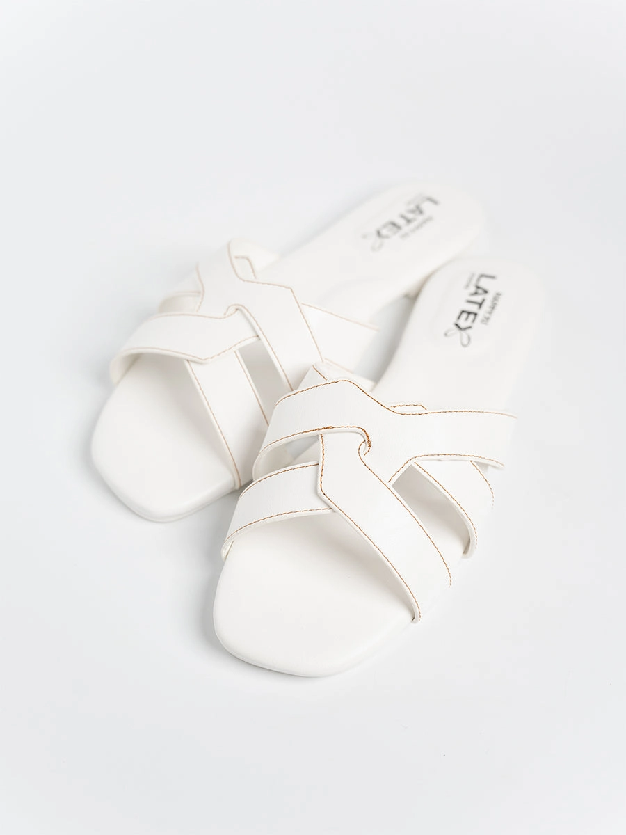 Emma Cross Stitch Sandals