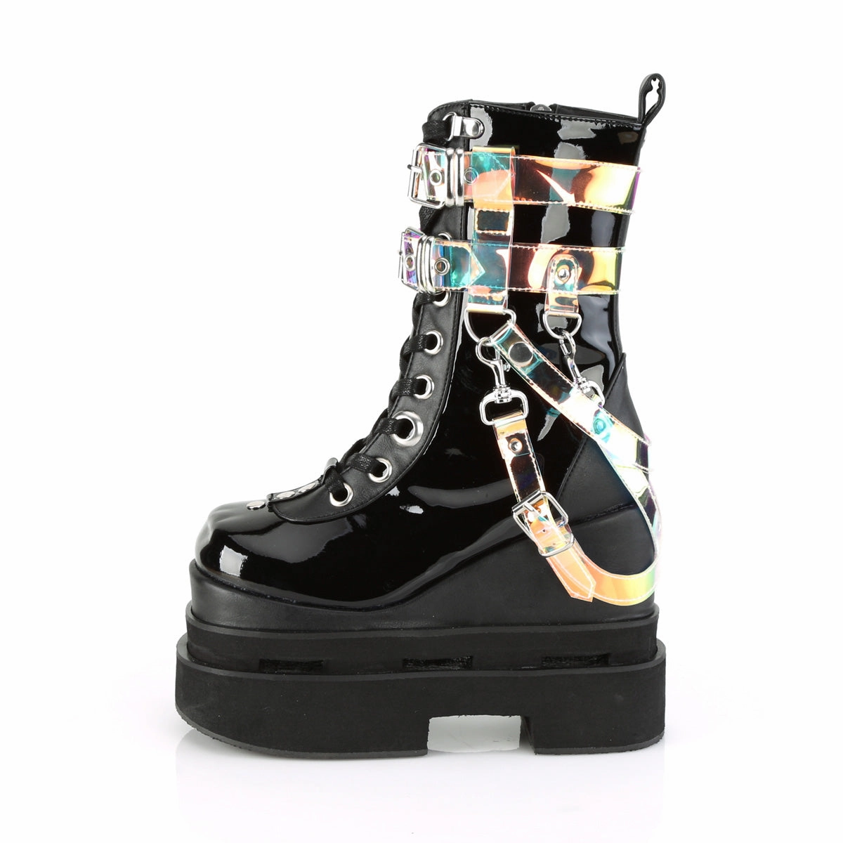 ETERNAL-115  Black Patent-Vegan Leather