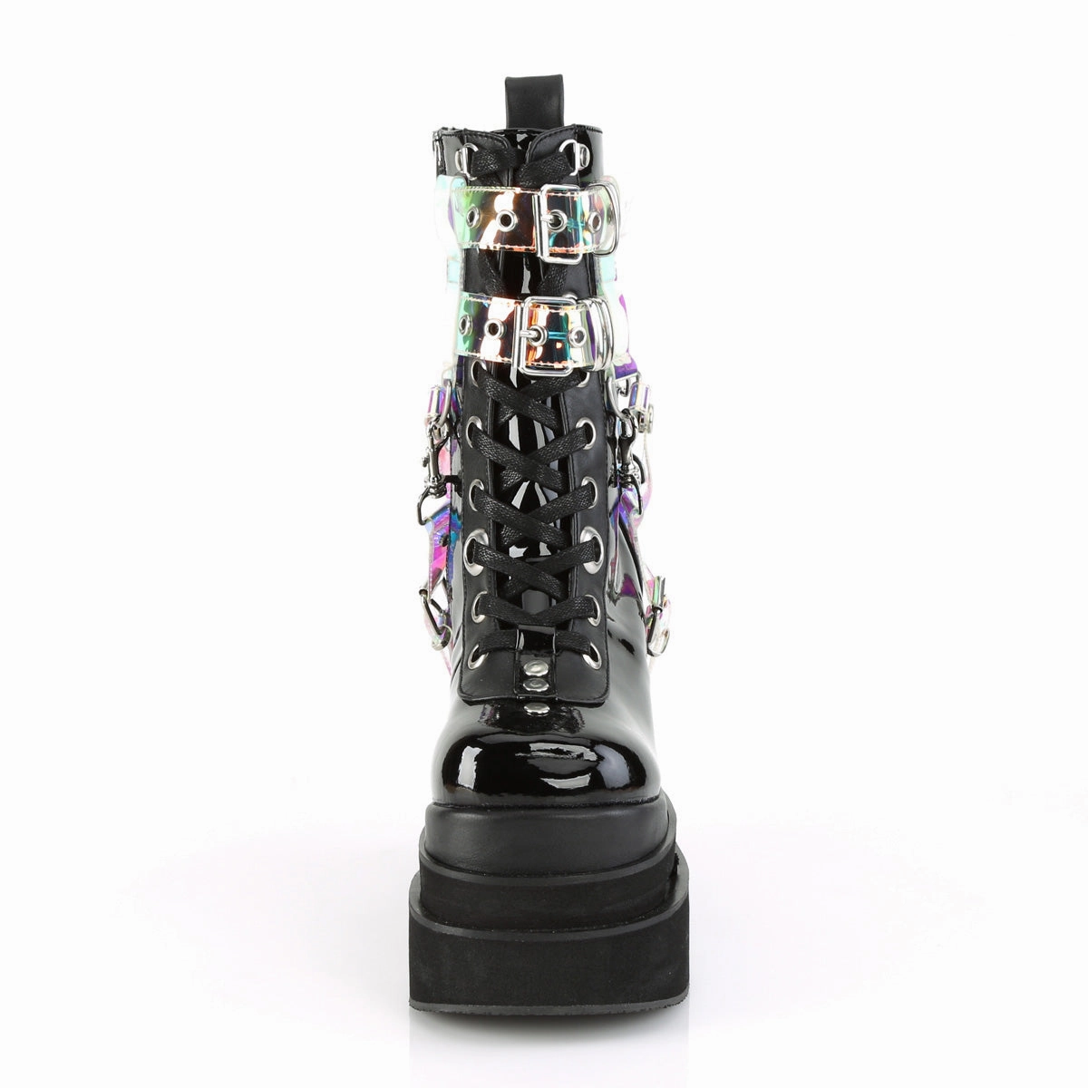 ETERNAL-115  Black Patent-Vegan Leather