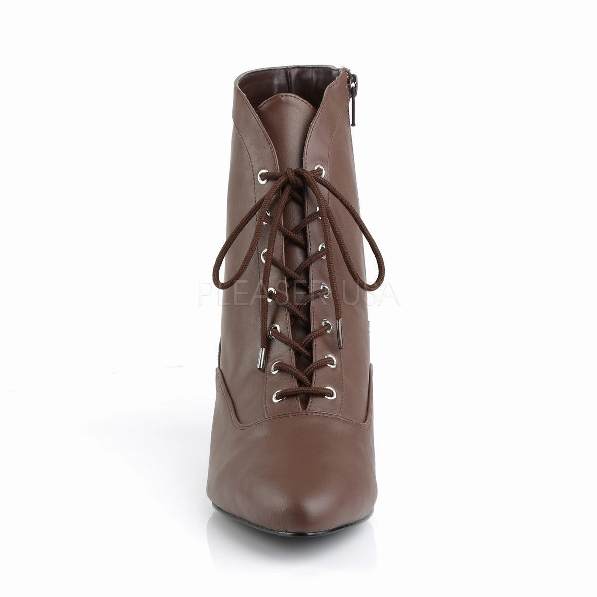 FAB-1005  Brown Faux Leather