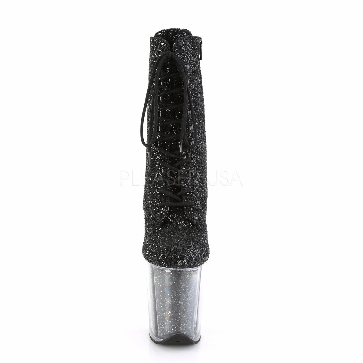 FLAMINGO-1020G  Black Glitter/Black Glitter