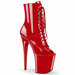 FLAMINGO-1021  Red Patent/Red