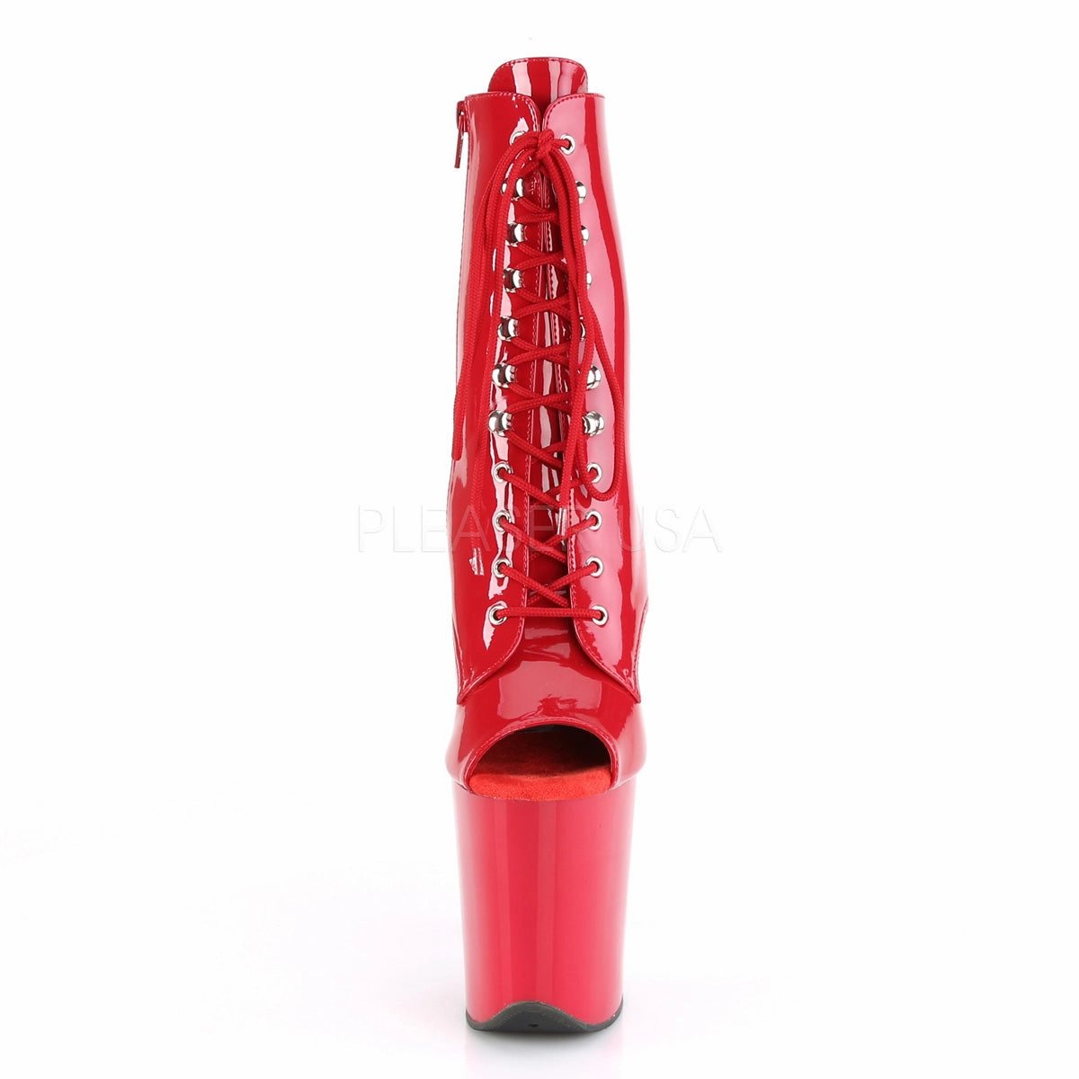 FLAMINGO-1021  Red Patent/Red