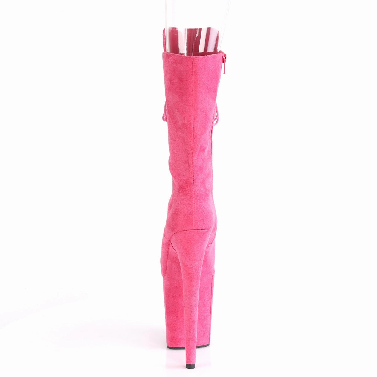 FLAMINGO-1051FS  Hot  Pink Faux Suede/Hot  Pink Faux Suede